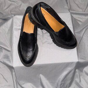 Caslon CN Millany Leather Black Slip-On Loafers